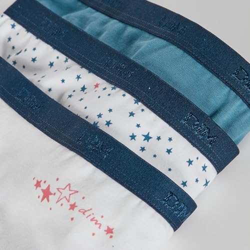 DIM Les Pockets slip bambina x3 cotone colori