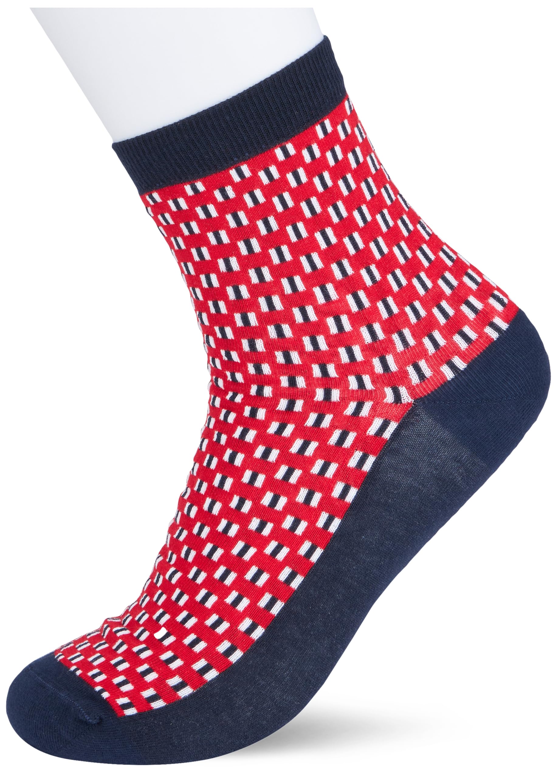 DIM Eleganza Calze Donna 35-38 Bianche Cotone Pettinato
