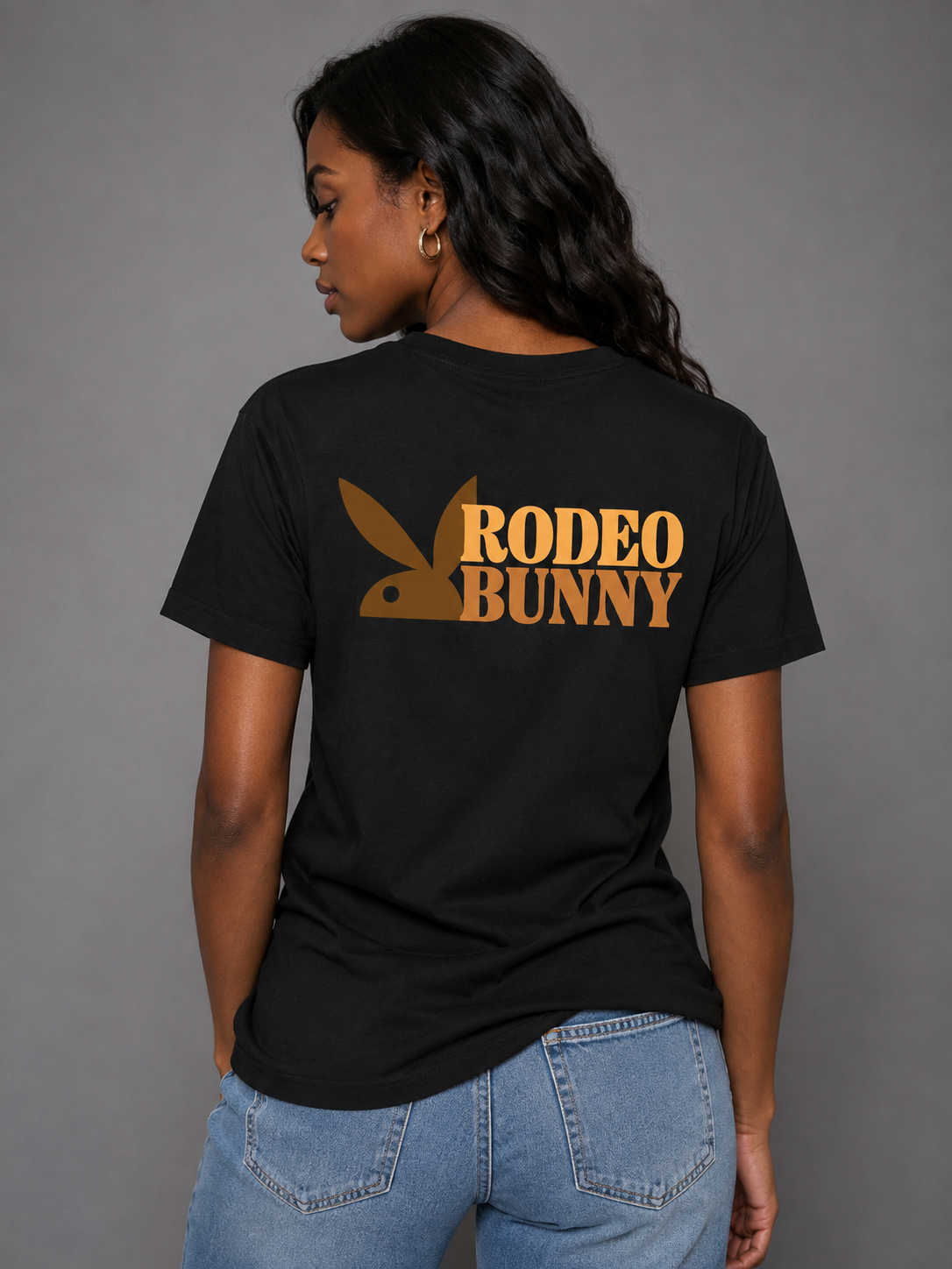 Playboy Bunny Sheriff t-shirt donna bianca cotone