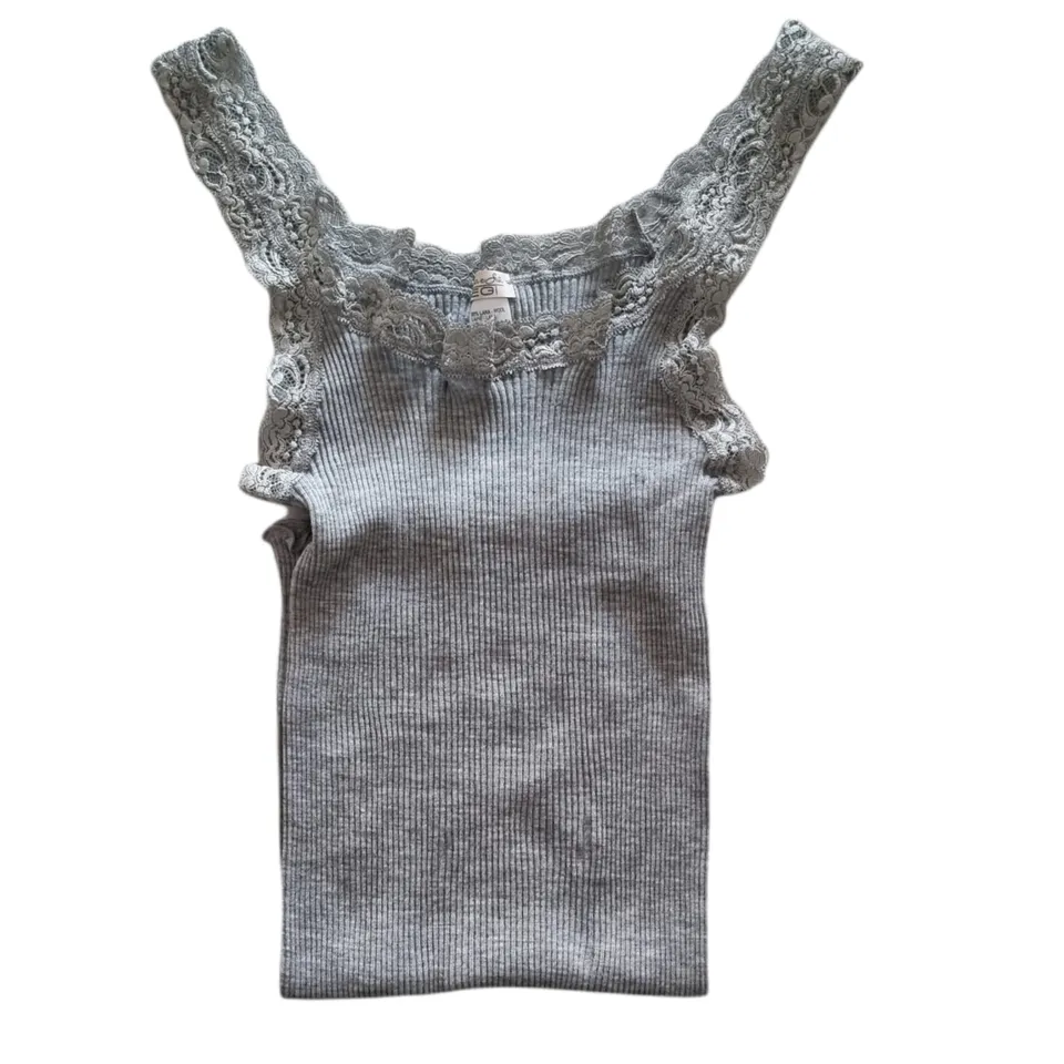 Egi 1491 Canottiera Donna Lana e Seta Grigio S