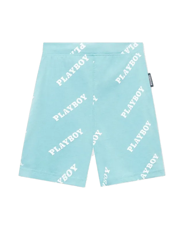 Playboy Repeating Masthead bike shorts vita alta