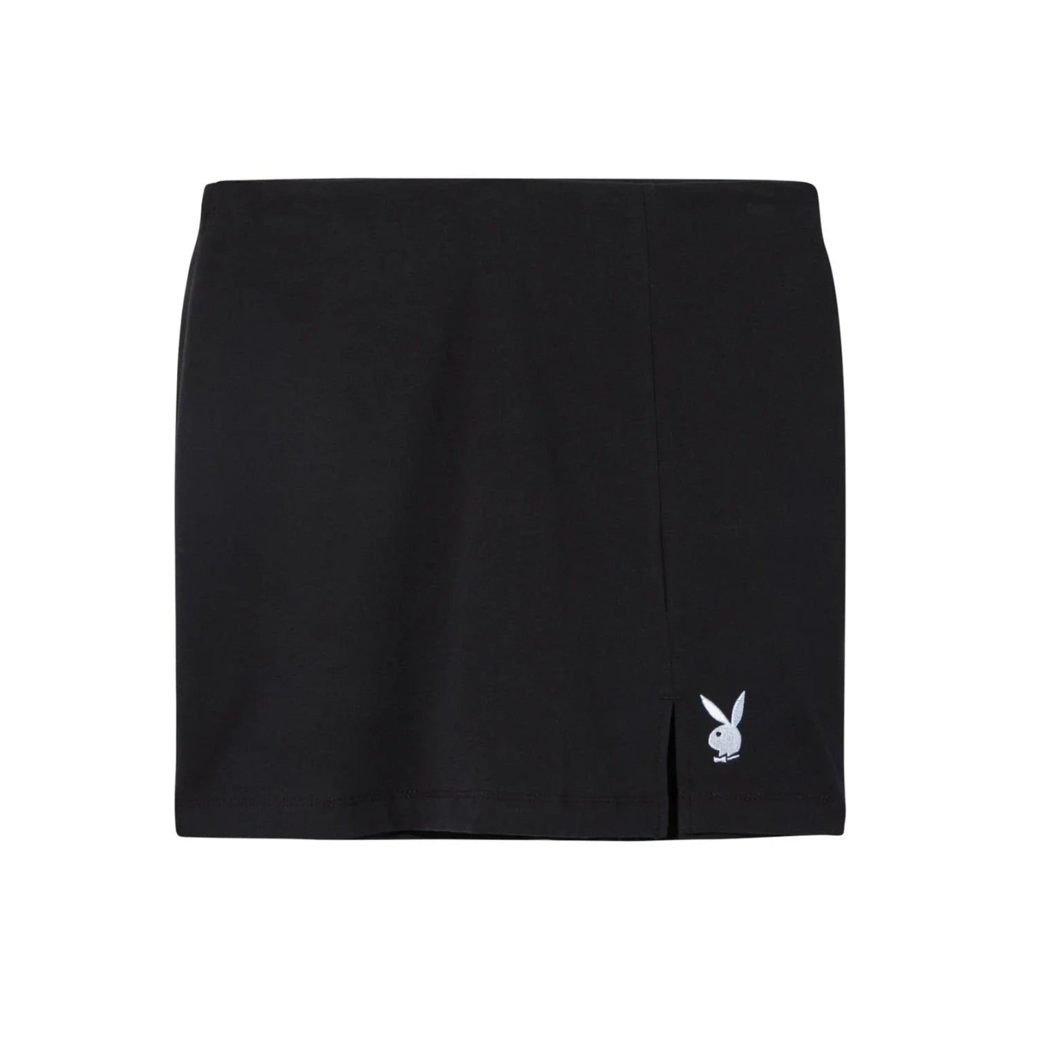 Playboy Slit gonna shorts donna nera vita alta