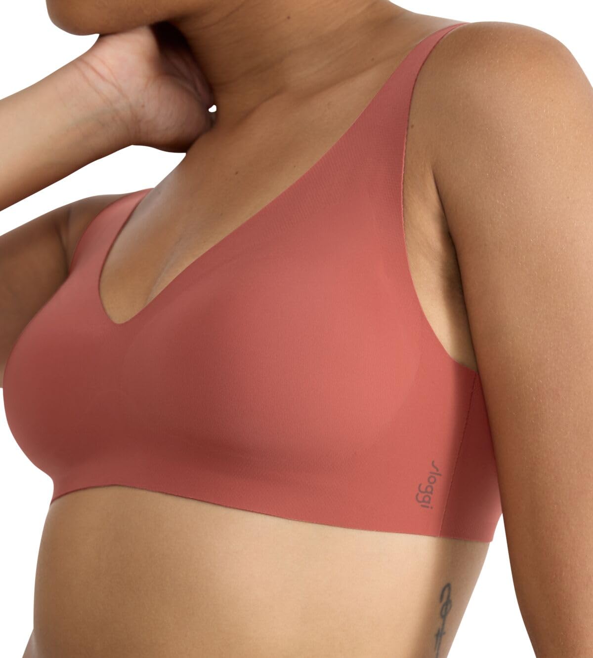 Sloggi Zero Feel 2.0 Soft Bra Reggiseno Arancione XL