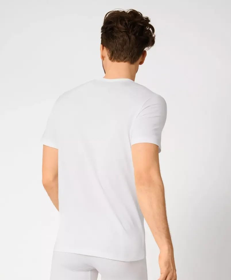 sloggi EverNew Shirt 03 Boxer Uomo Cotone V-Neck