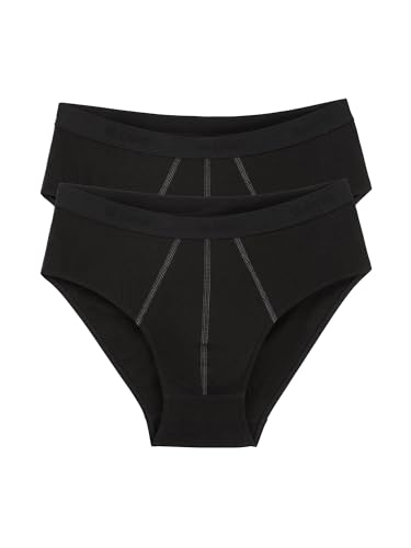 Sloggi Start Midi slip uomo x2 nero cotone taglia 5