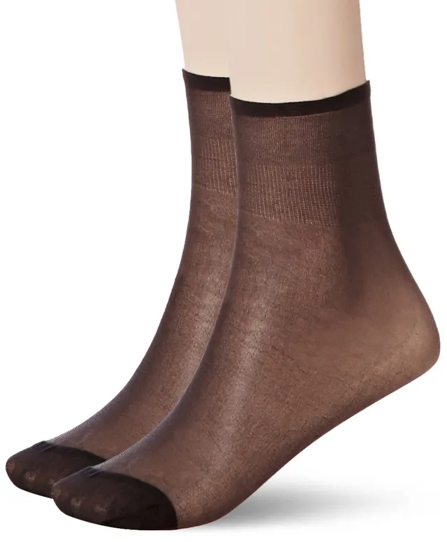 DIM Sublim Voile Brillante calzini donna x2 nero velati