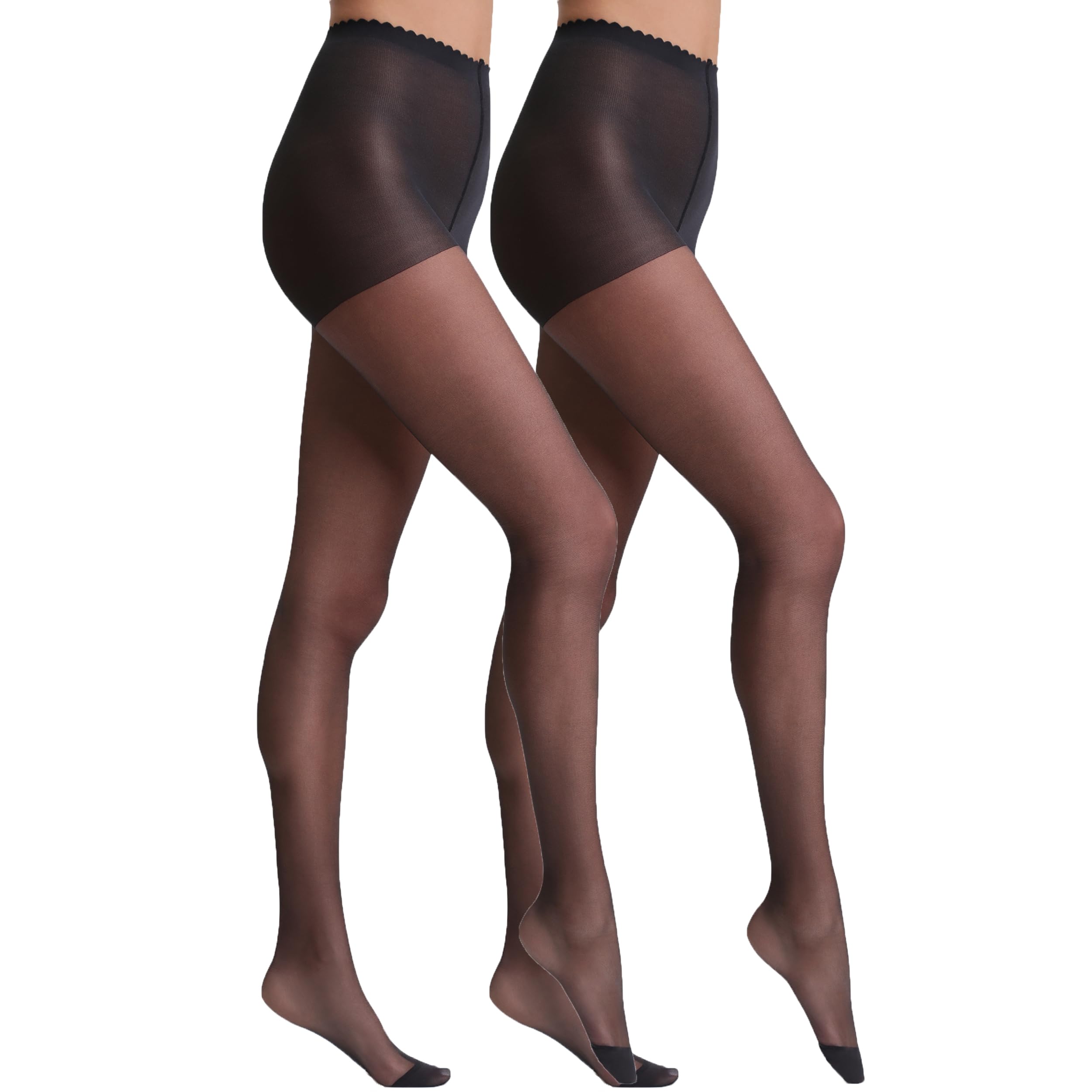 DIM Body Touch Collant 17D x2 beige ultra trasparente