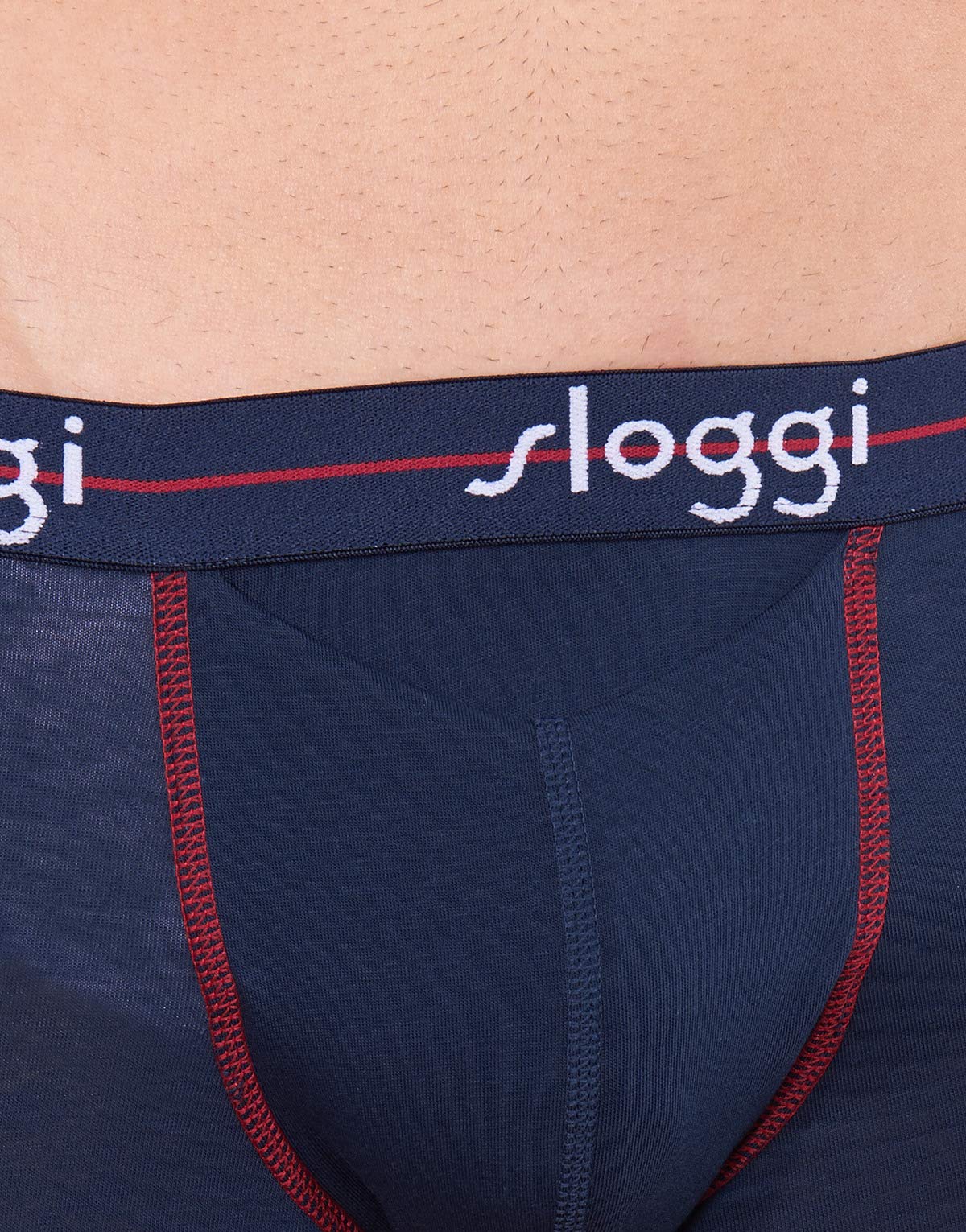 Sloggi Men Basic Slip Uomo 2 Pezzi Cotone Bianco