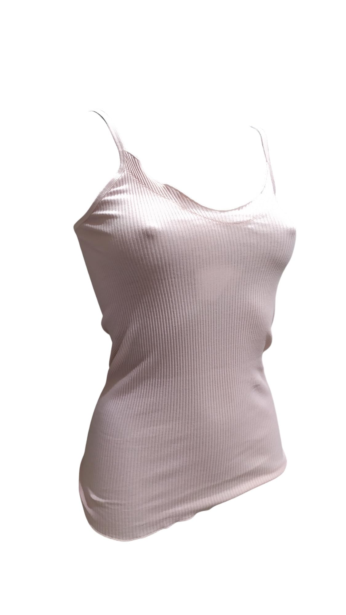 Egi Basic Cotton Top Cotone Plissé Grigio Orlo Lattuga