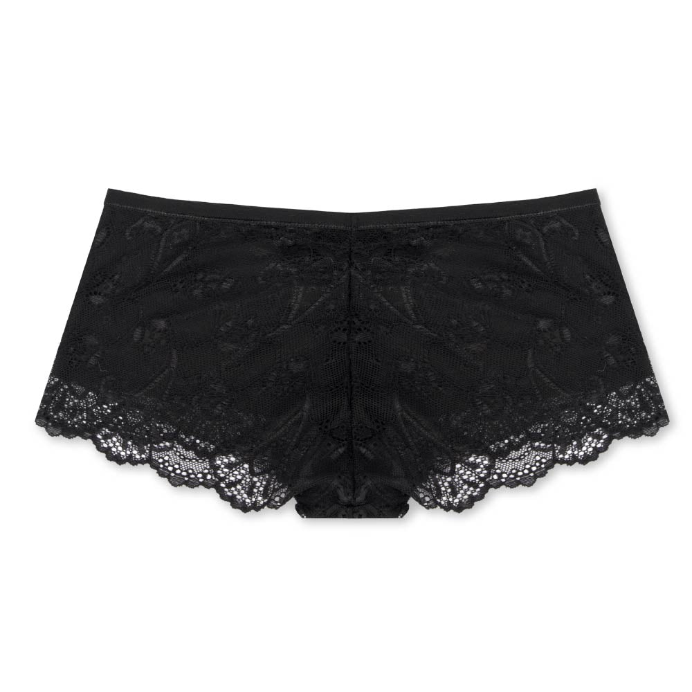 René Rofé Red Carpet Ready boyleg in pizzo nero M cotone