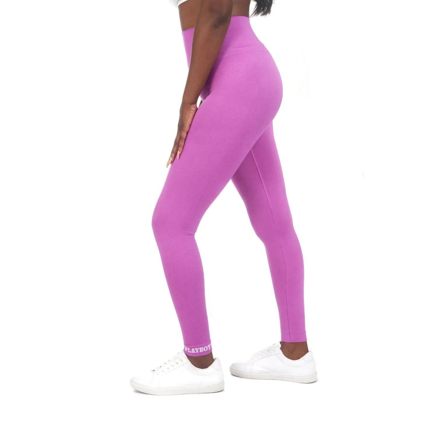 Playboy Sport Legging donna vita alta elasticizzato training