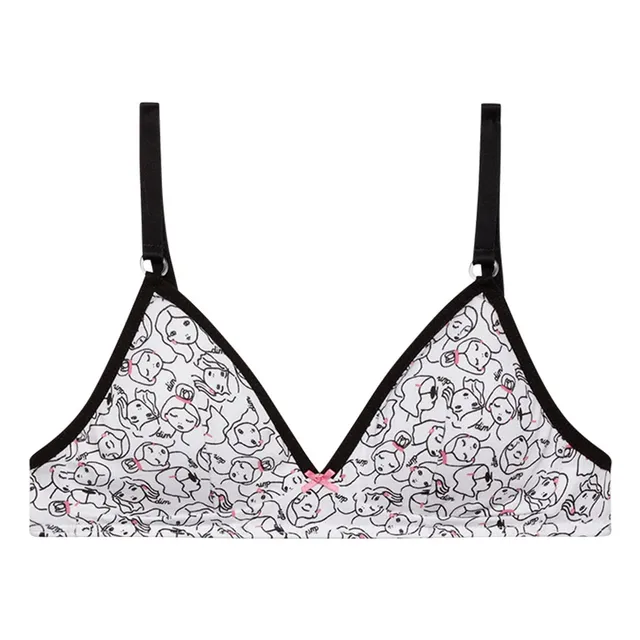 DIM Les Pockets Coton reggiseno ragazza senza ferretto