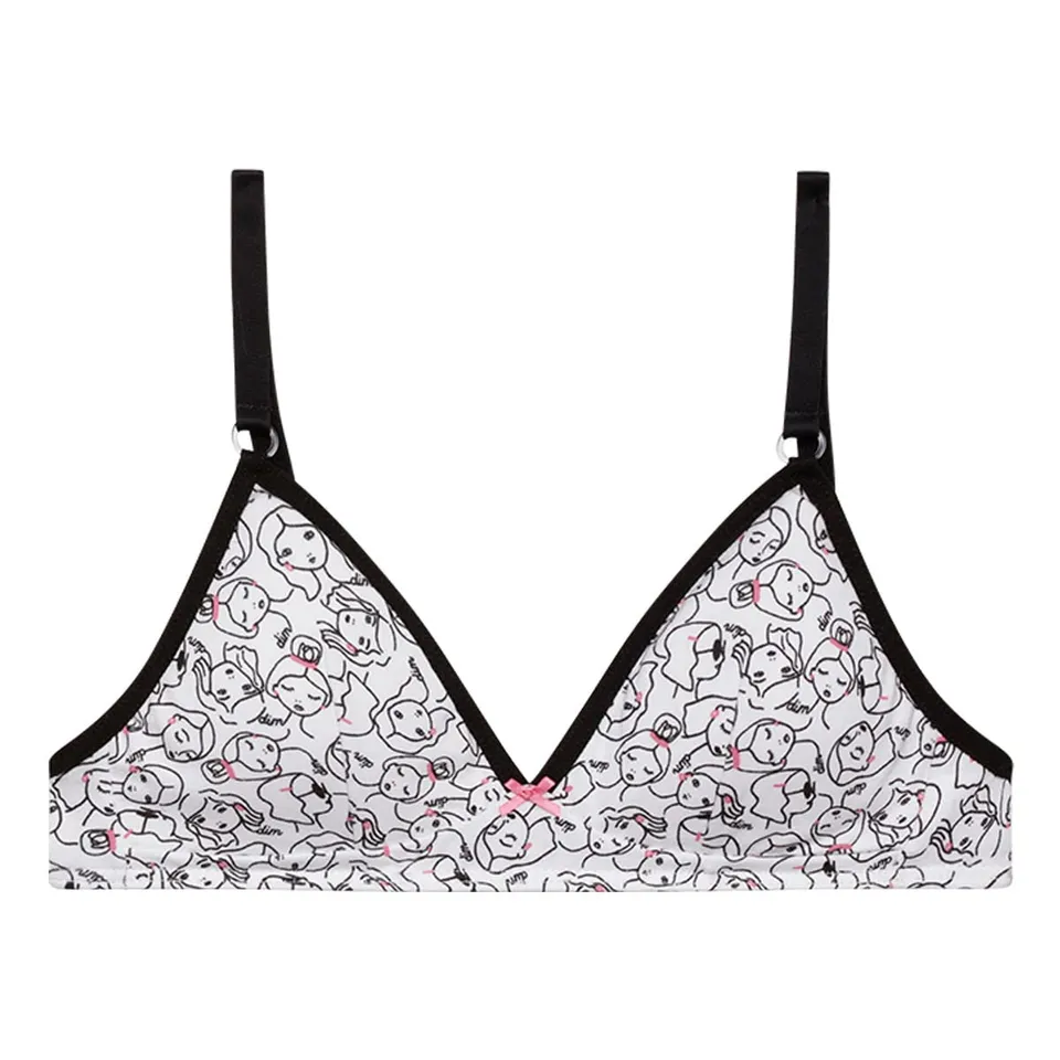 DIM Les Pockets Coton reggiseno ragazza senza ferretto