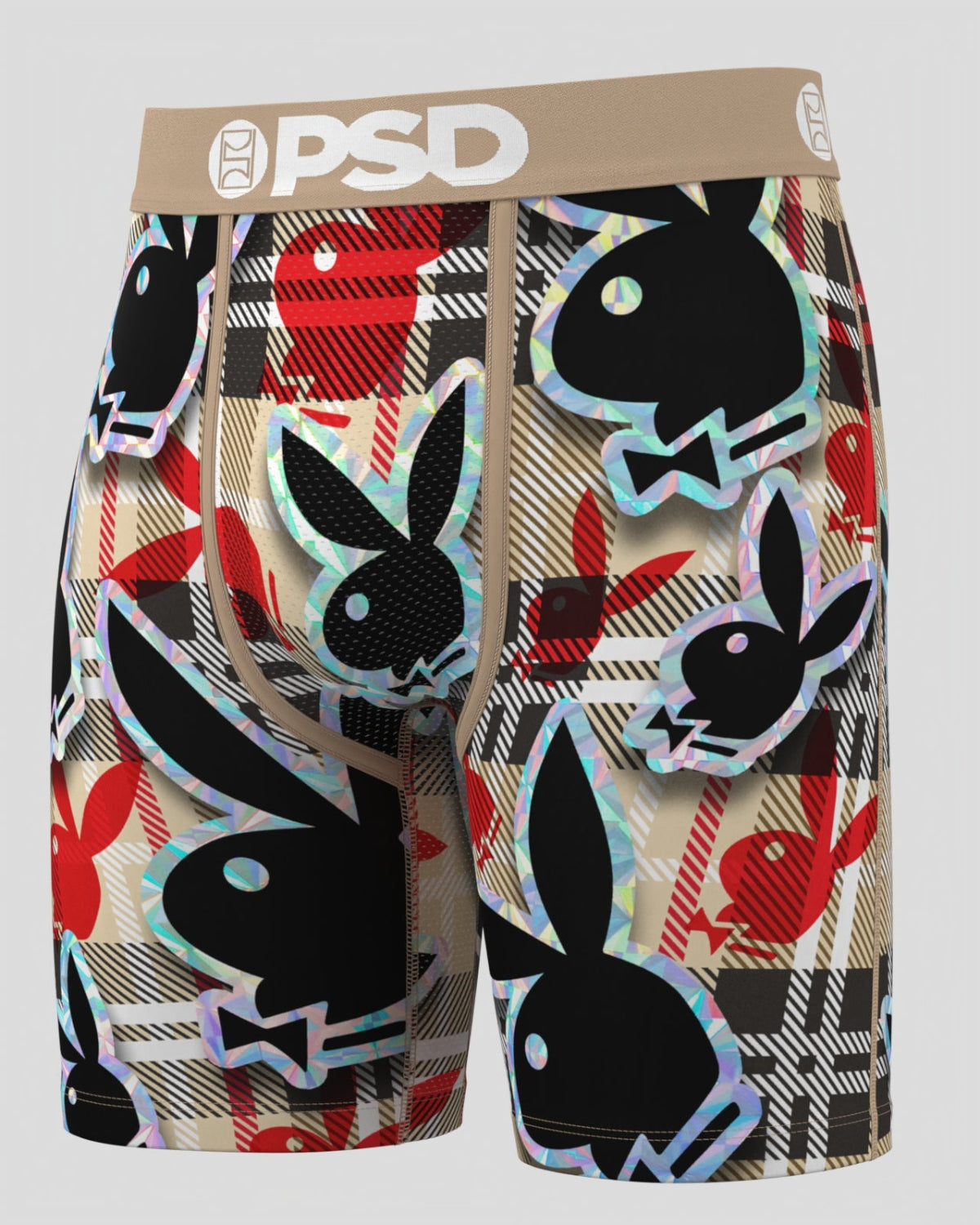 Playboy x PSD Checkmate boxer uomo microfibra multicolore