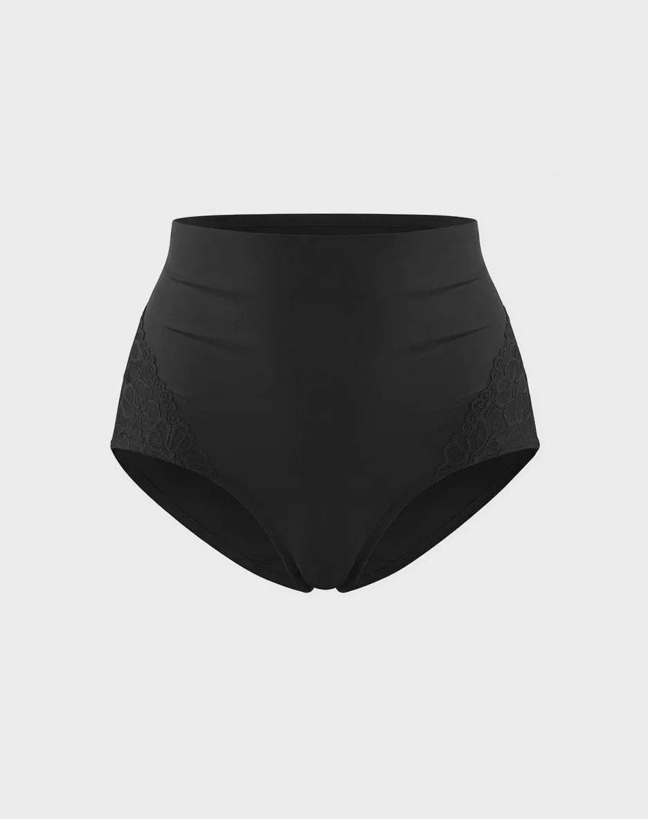 René Rofé Shaping slip modellante vita alta 3 pezzi pizzo