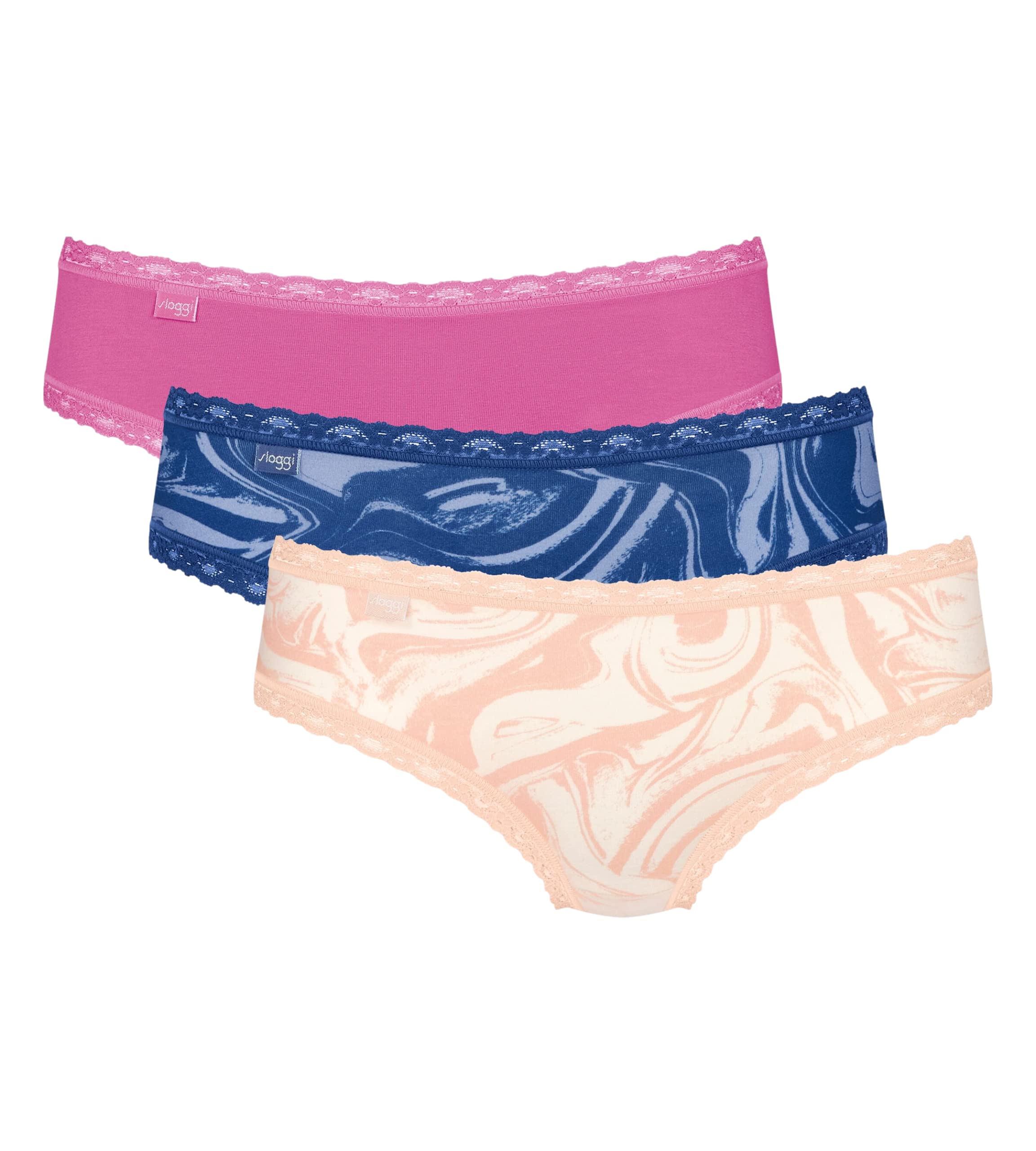 sloggi 24/7 Weekend Hipster slip donna 3 pezzi cotone