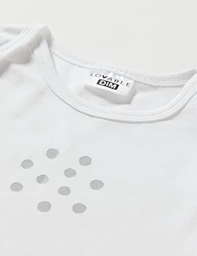 DIM Baby body neonato manica lunga cotone bio