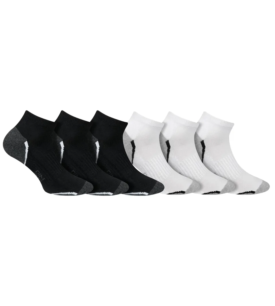 DIM Sport calzini corti uomo 39-42 cotone x6