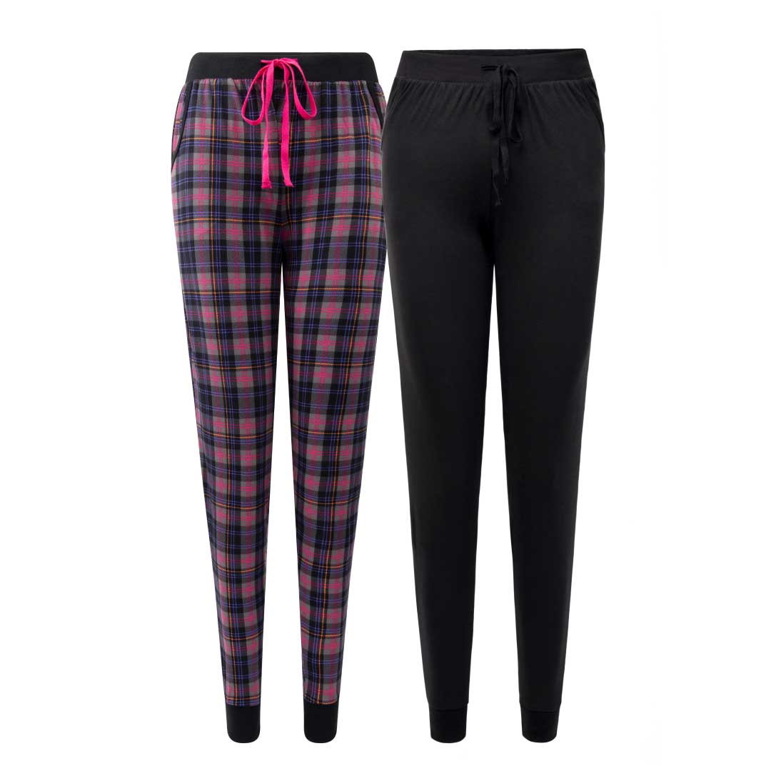 René Rofé Jogger Pantaloni Tutina Neri 2 Pezzi L