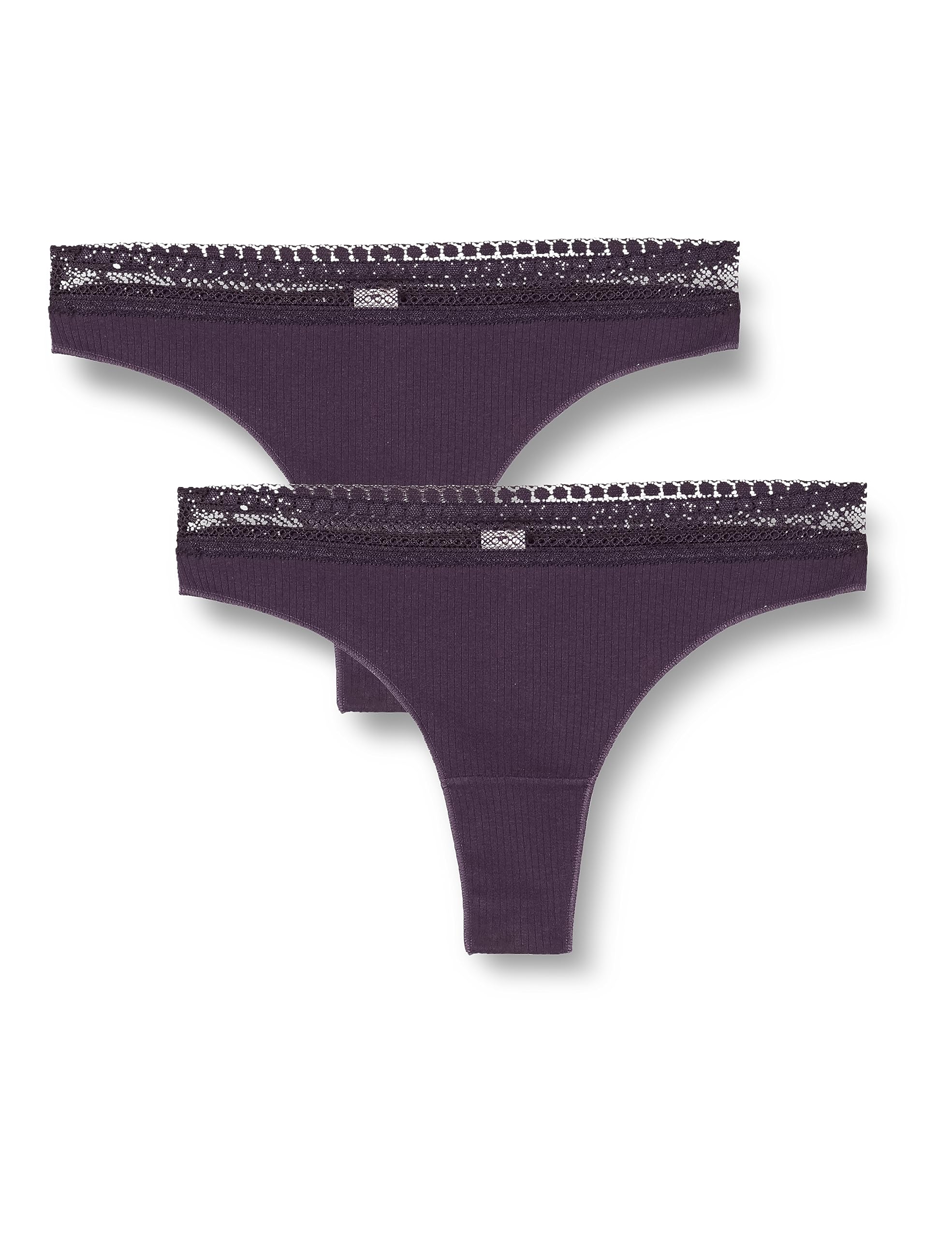 Sloggi Go Ribbed Brazil slip donna x2 a coste