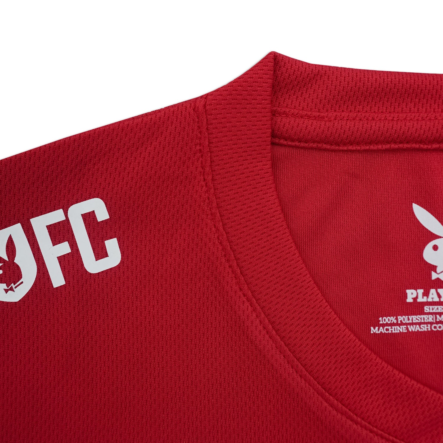 Playboy Varsity 53 maglia jersey rossa poliestere