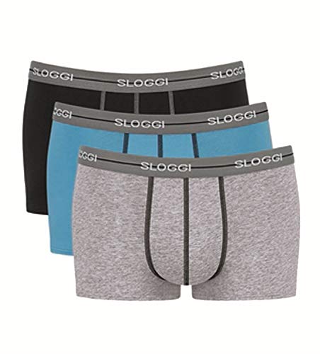 Sloggi Men Basic Retro boxer uomo x3 cotone morbido
