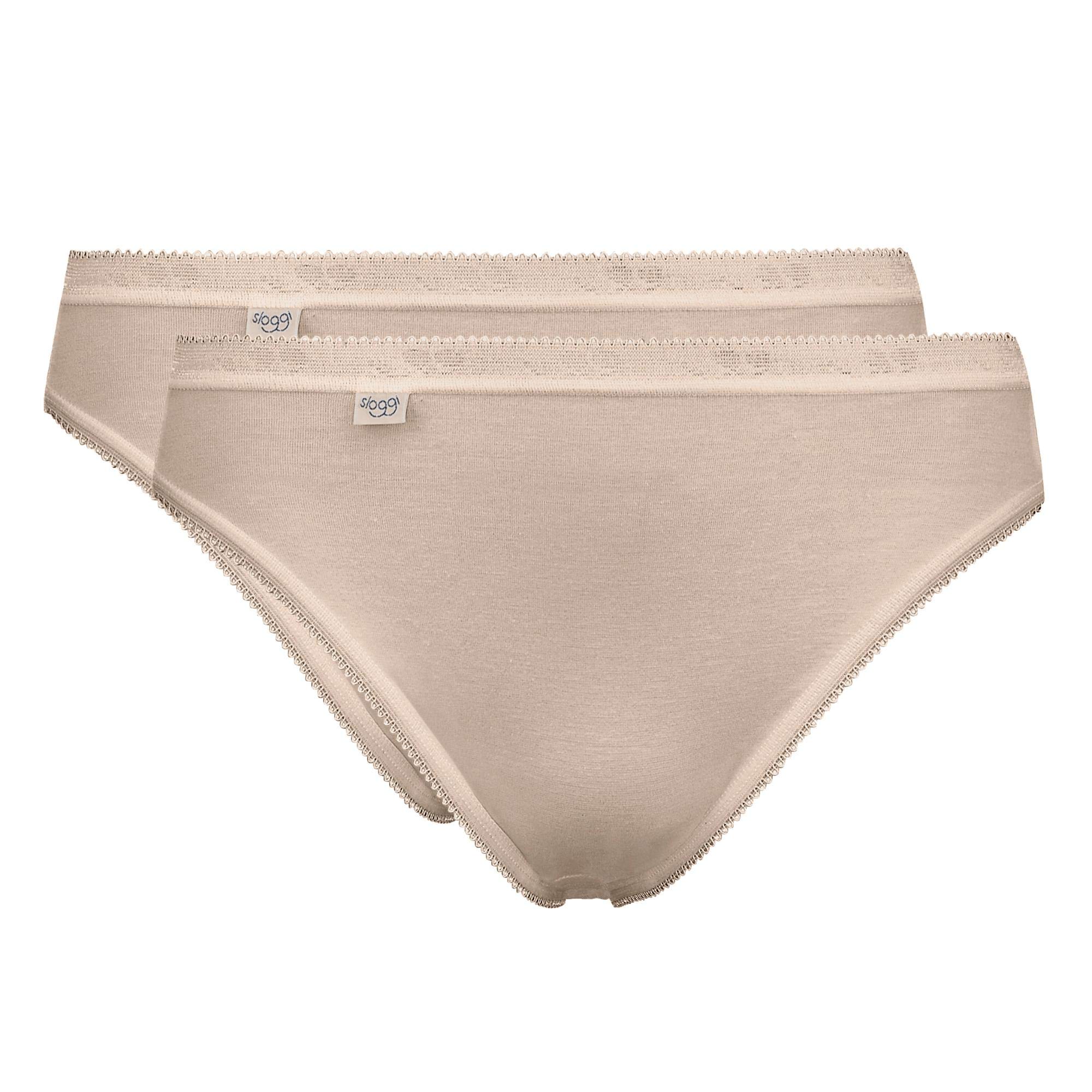 sloggi Basic+ Slip Tai Donna x2 Taglia 3 Cotone