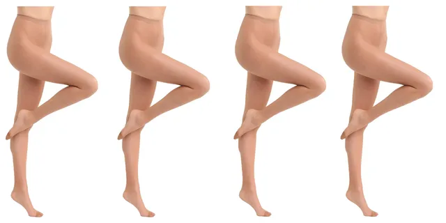DIM Beauty Resist Collant Donna Velati Beige S x4