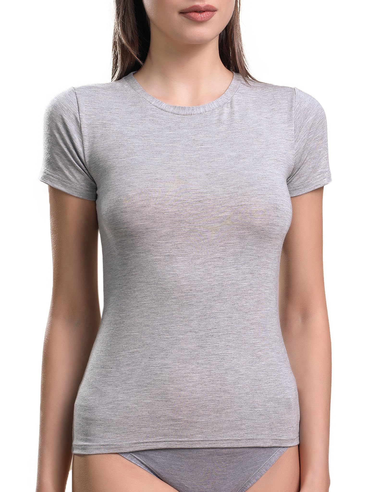 Egi 1132 maglia mezza manica micromodal elastan