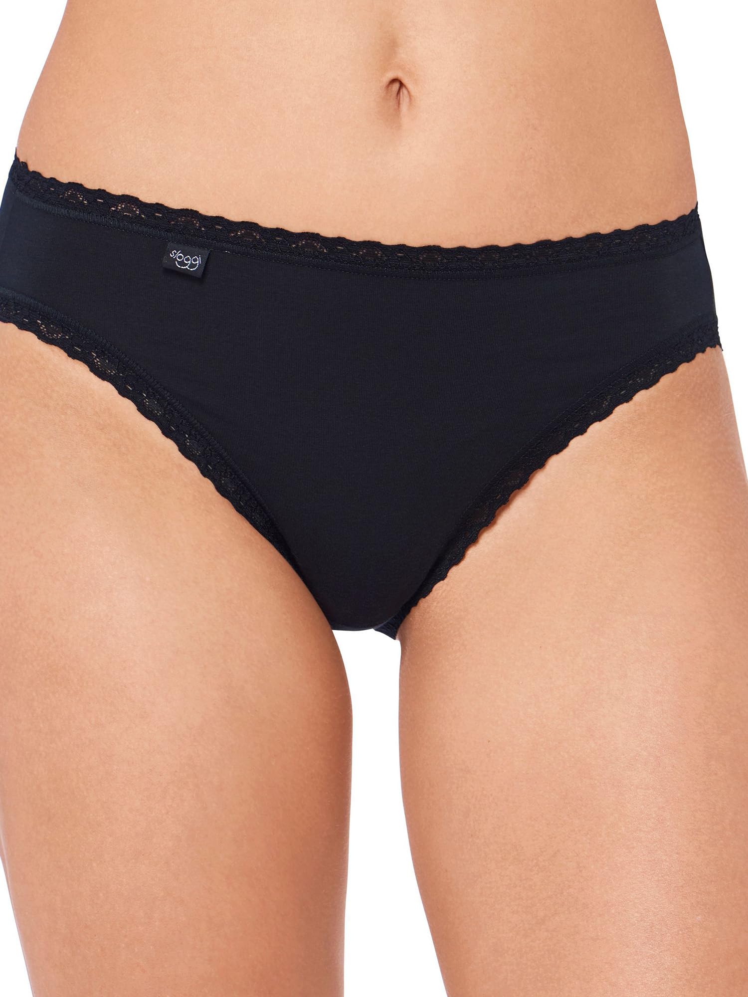Sloggi Basic+ slip tai donna nero cotone