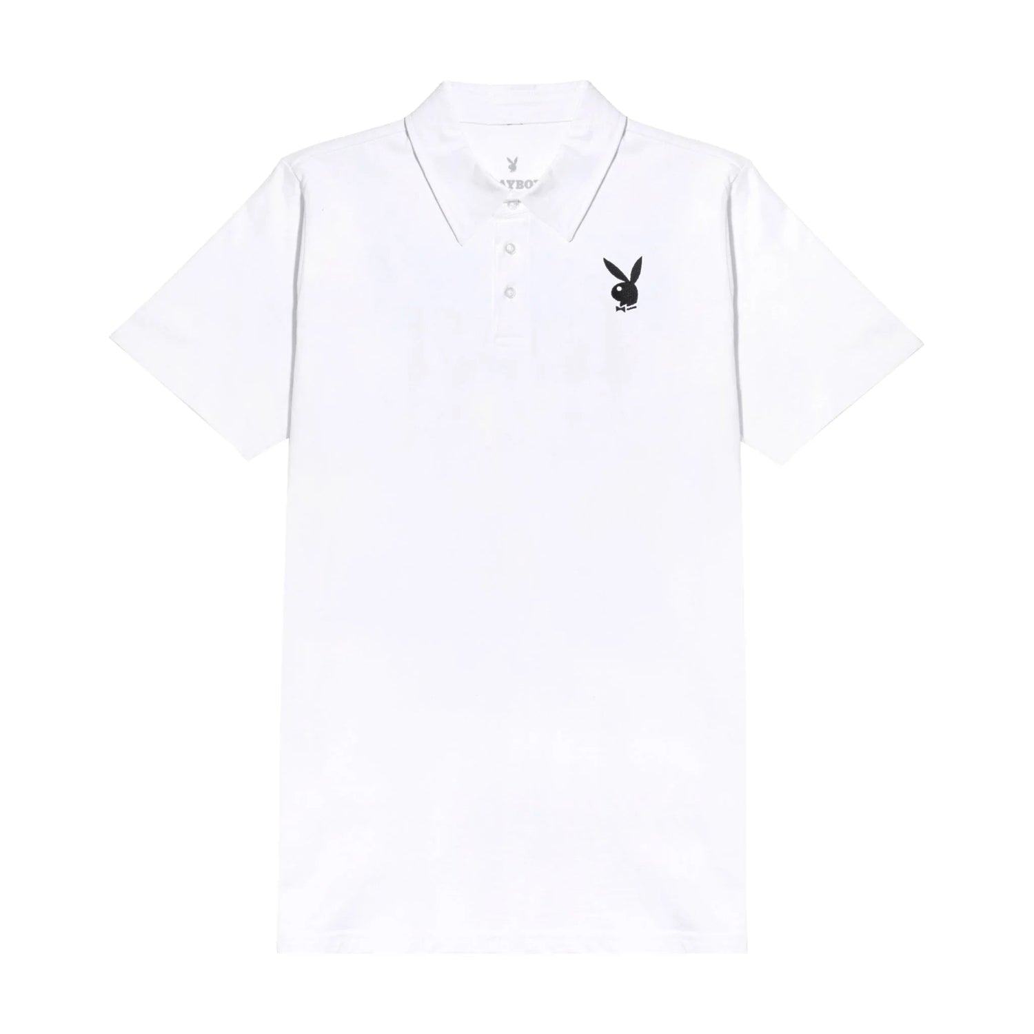 Playboy Classic Rabbit Head polo uomo nero cotone