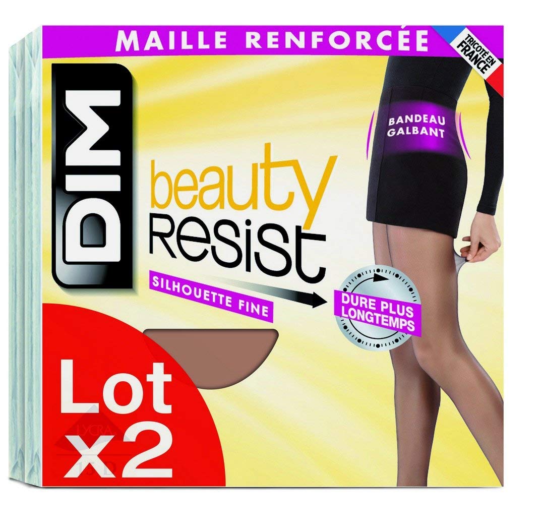DIM Beauty Resist Silhouette Fine collant donna x2 rinforzati