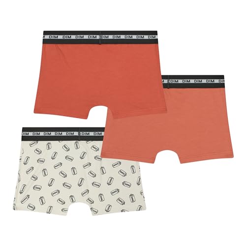 DIM Fashion boxer bambino x3 beige 10 anni cotone