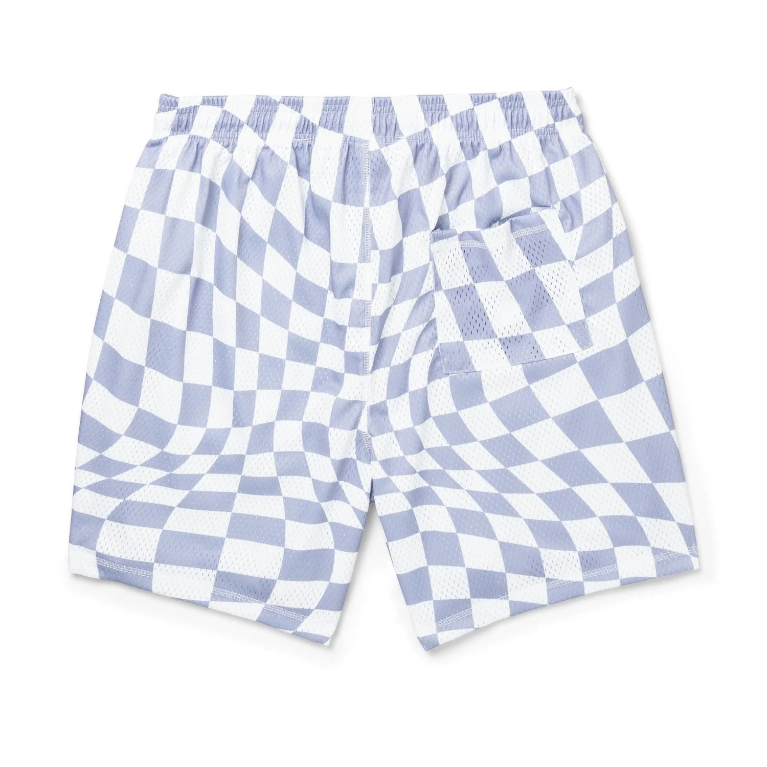 Playboy Wavy Checker pantaloncini basket uomo in mesh