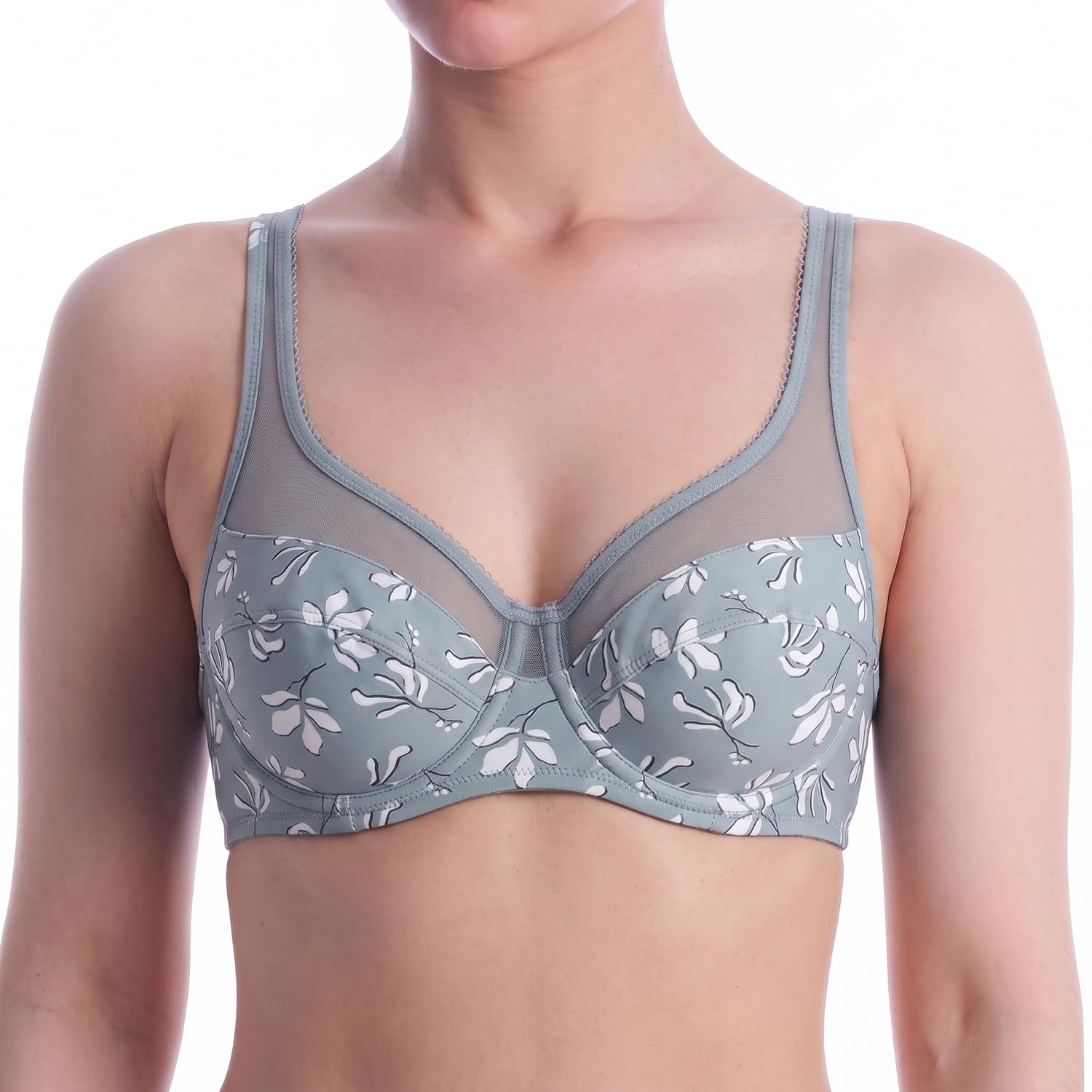 DIM Generous Classic reggiseno ferretto salvia pale x1