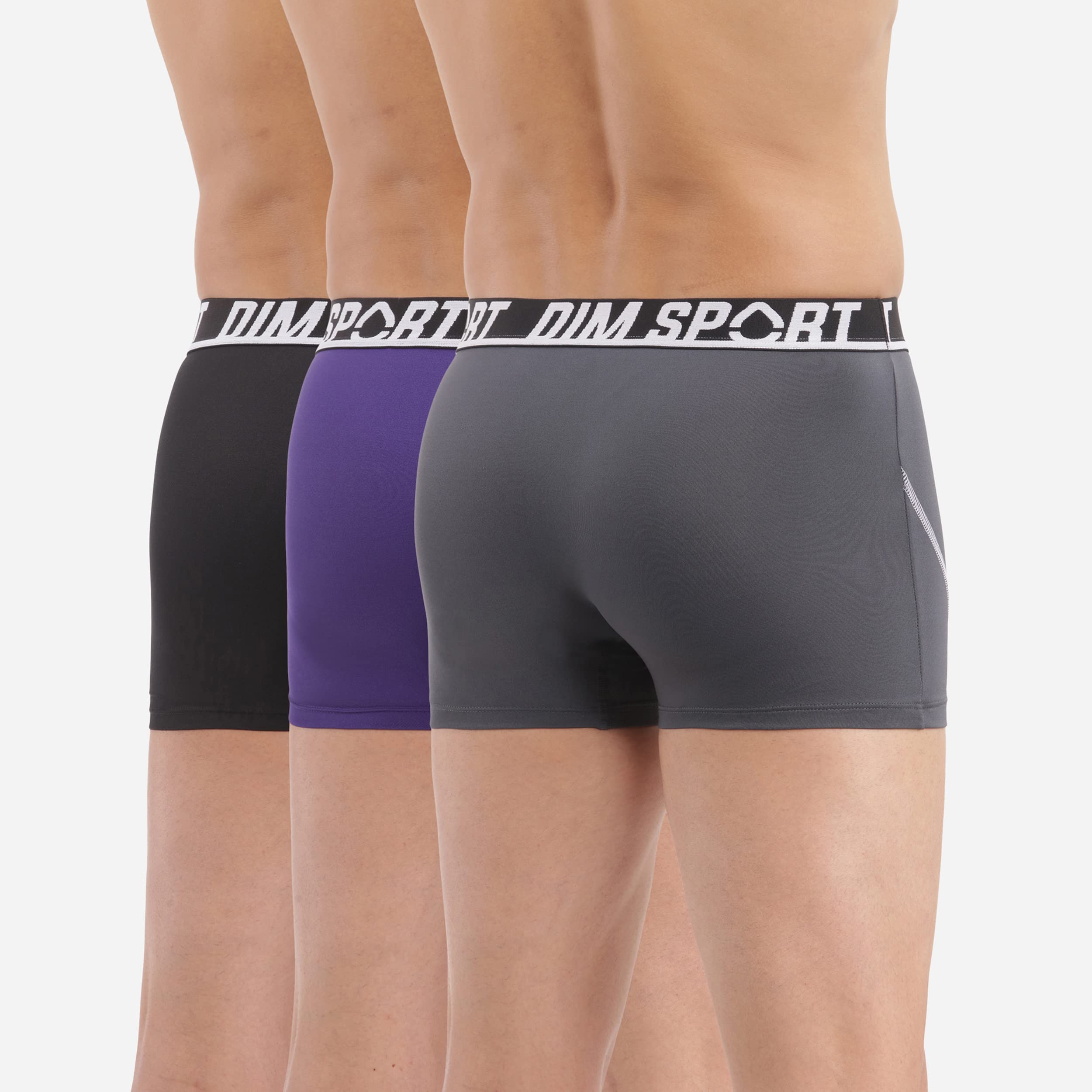 DIM Move Sport Micro Boxer Uomo x3 Termoregolante Nero