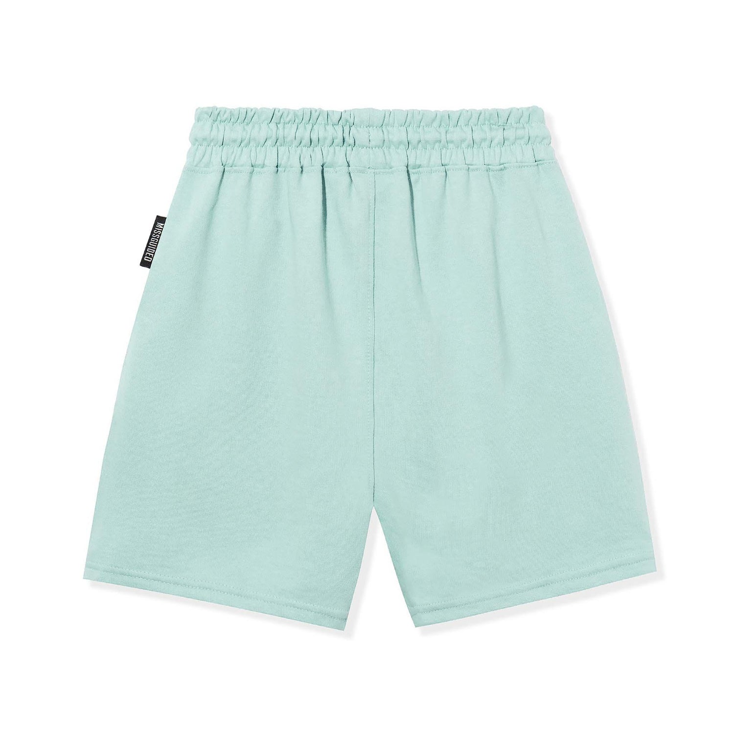 Playboy Logo Boyfriend Short shorts Mint cotone