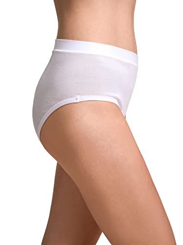 Egi Slip Maxi Cotone Filo Scozia Bianco XL 2 Pezzi