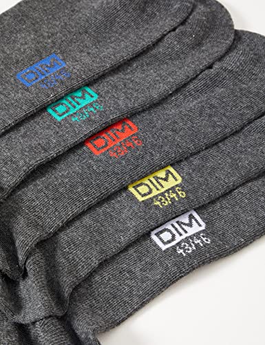DIM Ecodim Calzini Uomo x10 Grigi Tallone Rinforzato