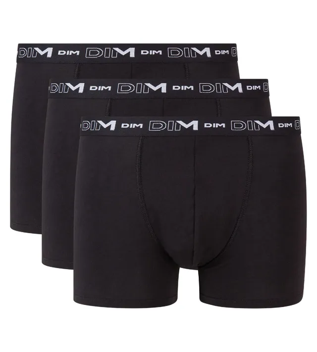 DIM Coton Stretch boxer uomo pack 3 cotone traspirante