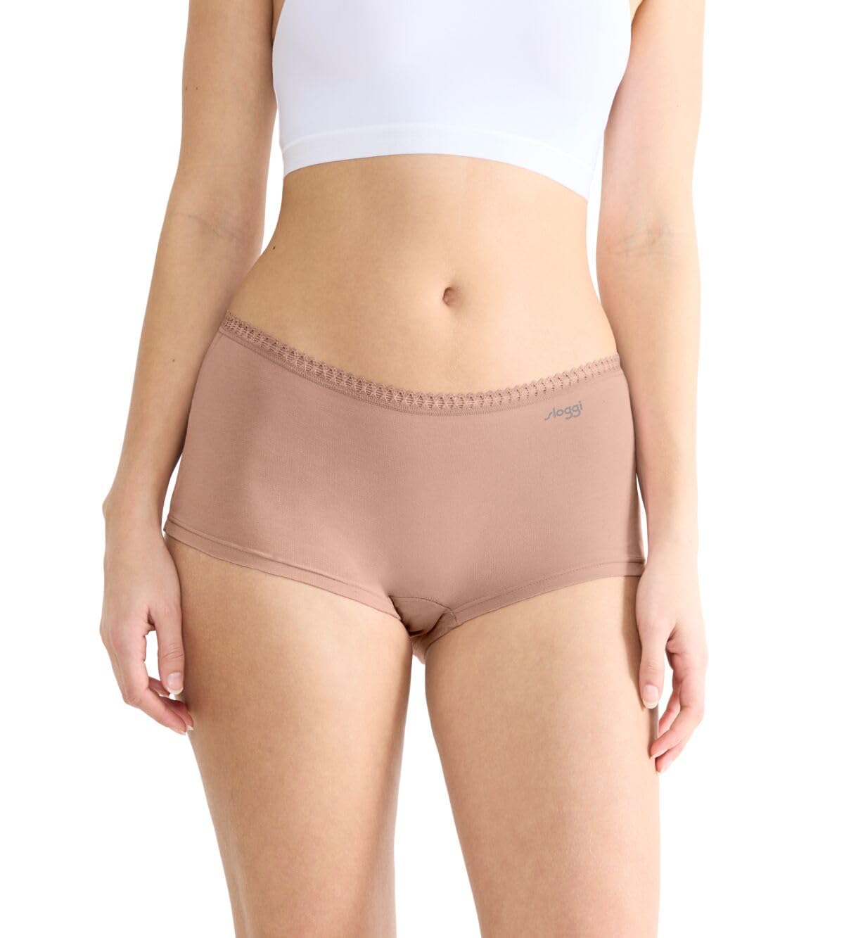 sloggi GO Crush Short slip donna pacco da 3 cotone biologico