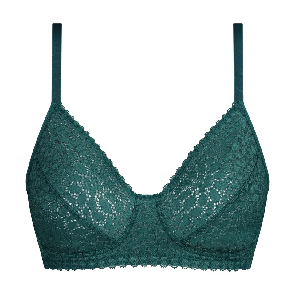 DIM Daily Lace reggiseno pizzo con ferretto floreale