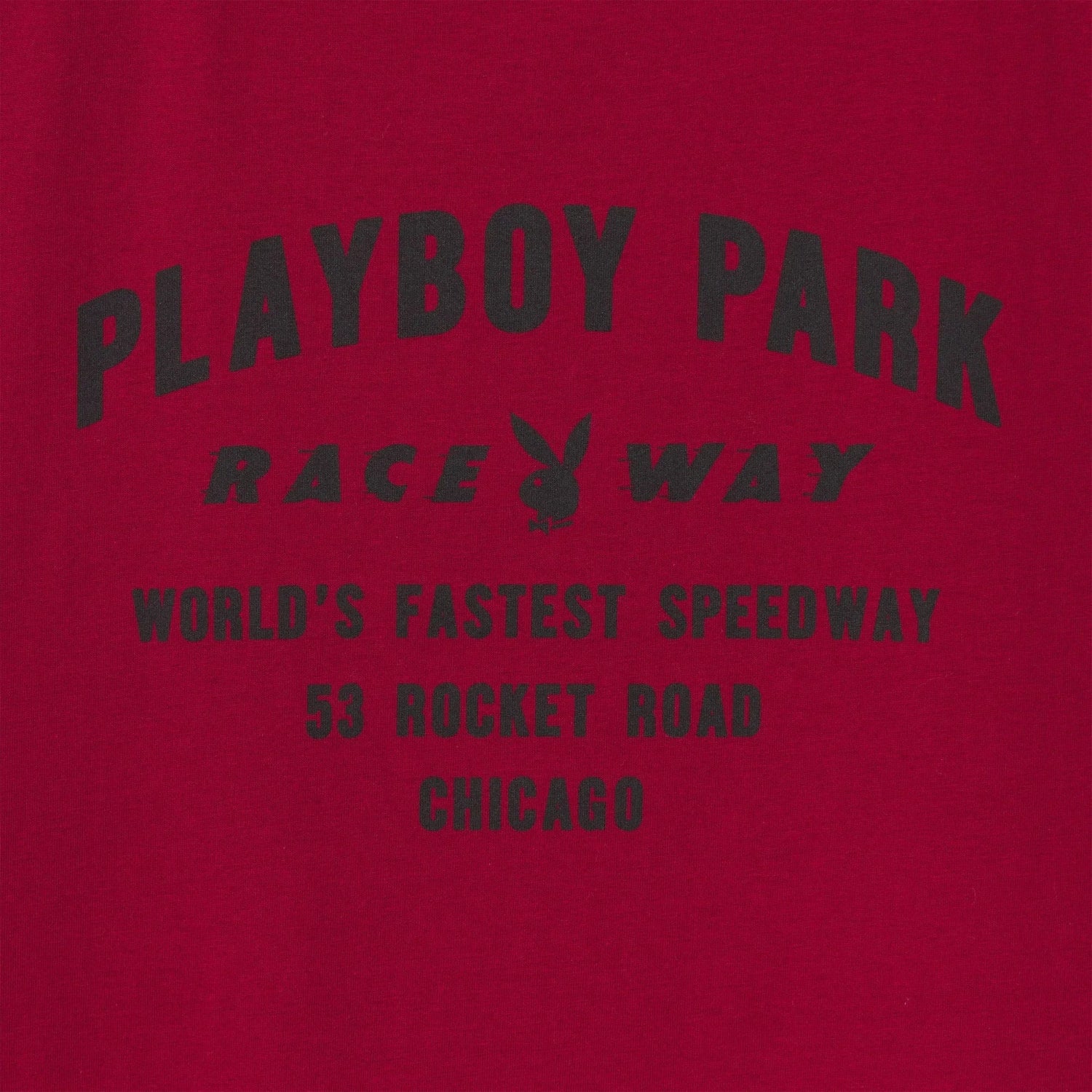 Playboy Raceway canottiera muscle bordeaux cotone