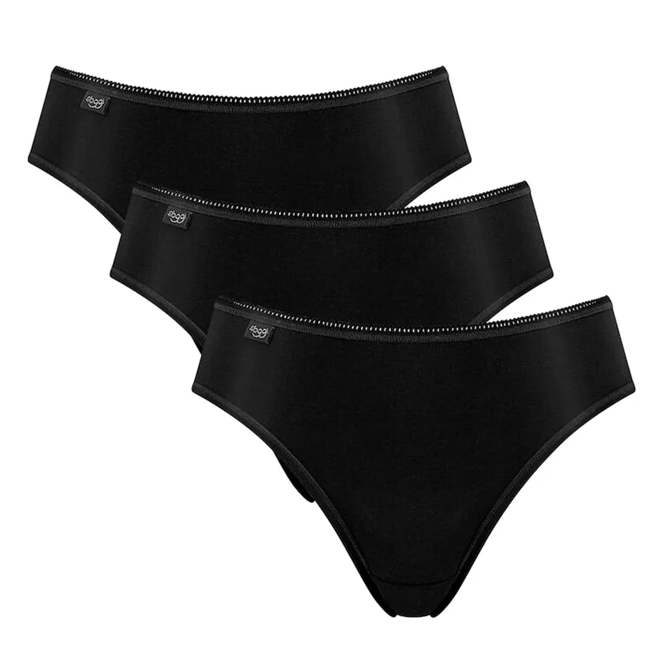 Sloggi 24/7 Microfibre Tai slip donna x3 nero 42