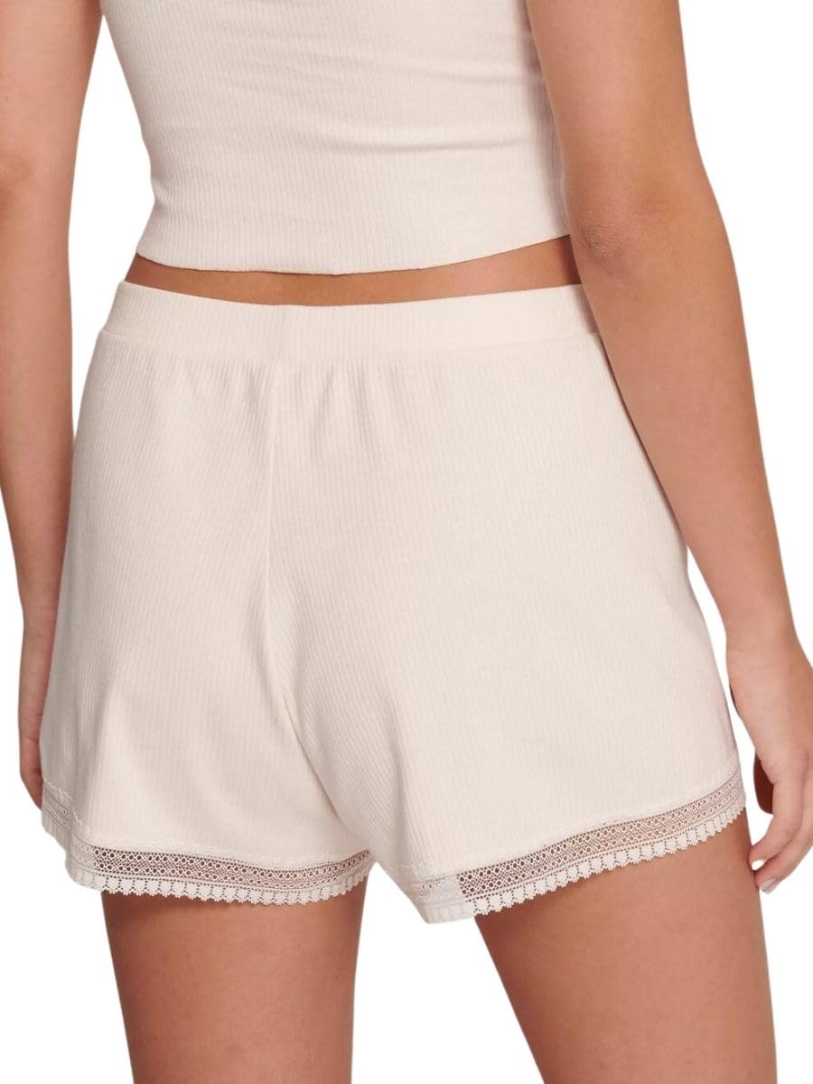 sloggi Go Ribbed Short pigiama donna M cotone a coste