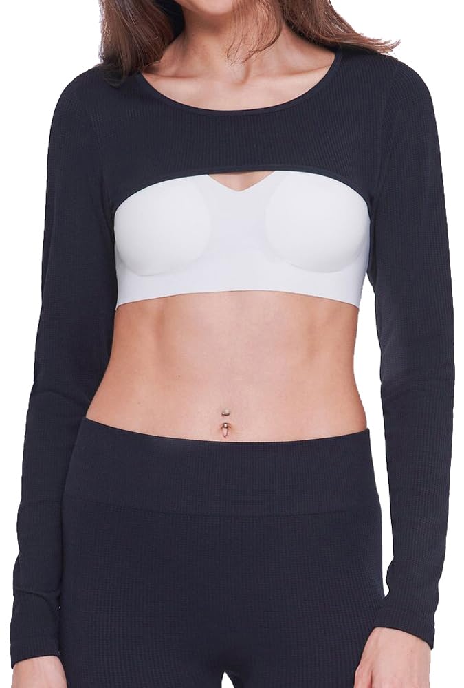 sloggi Ever Infused Aloe Bolero t-shirt donna nera