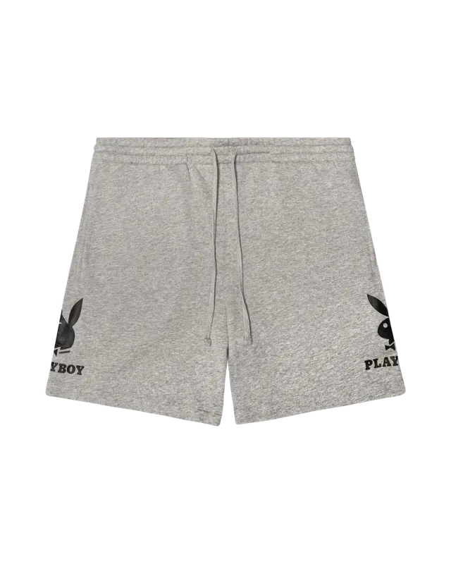 Playboy Double Bunny pantaloncini felpa grigi L