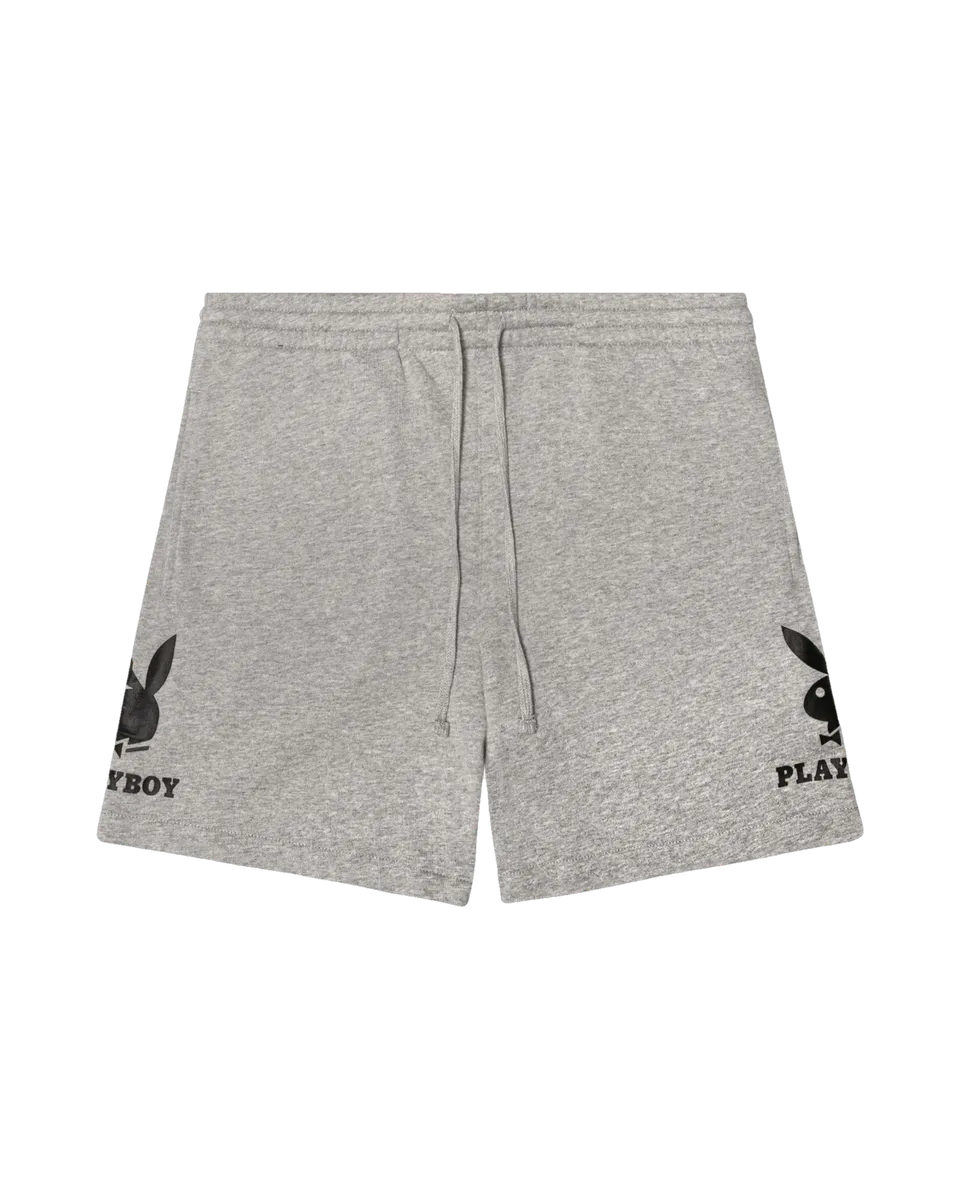 Playboy Double Bunny pantaloncini felpa grigi L