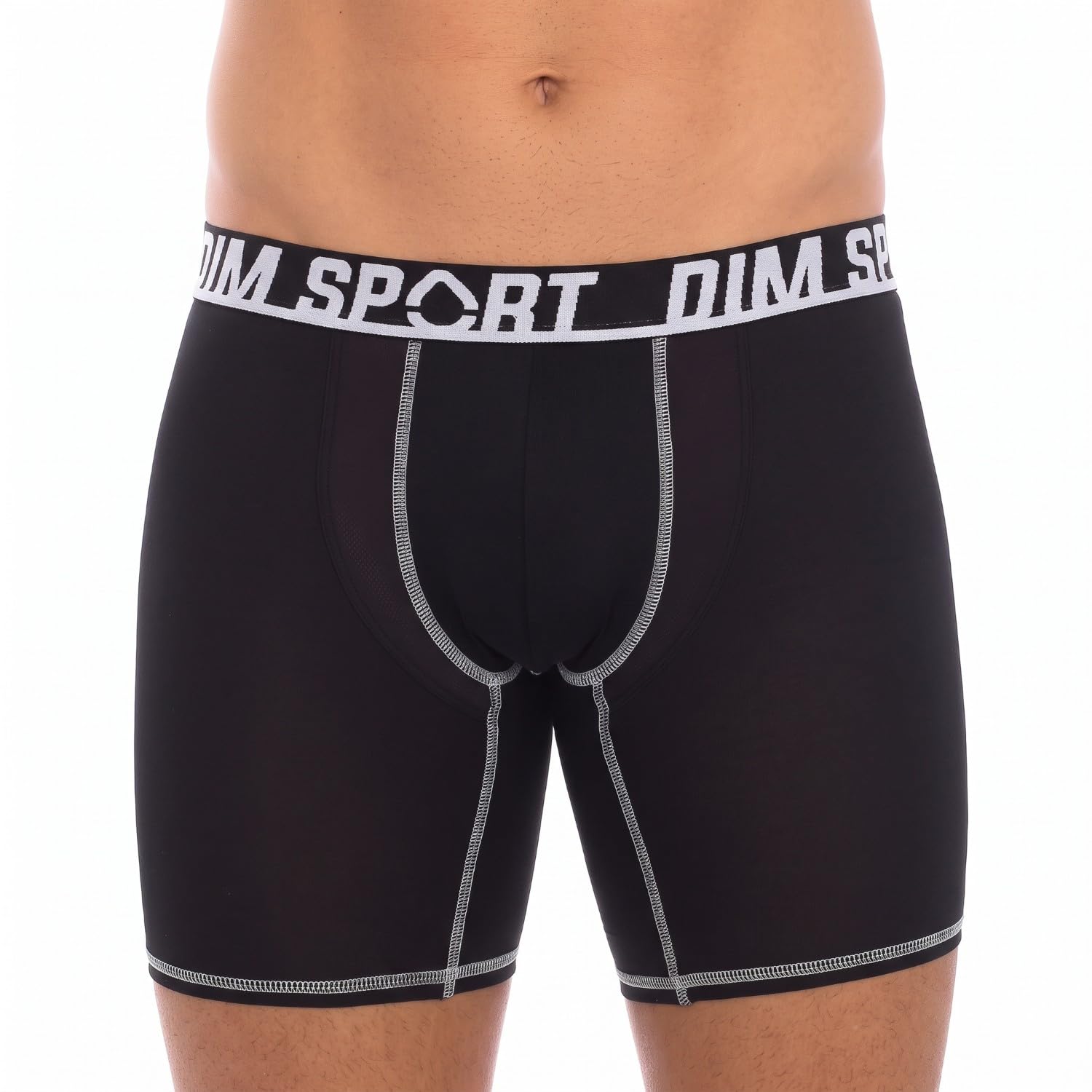DIM Move Sport Micro boxer lungo uomo x2 L nero
