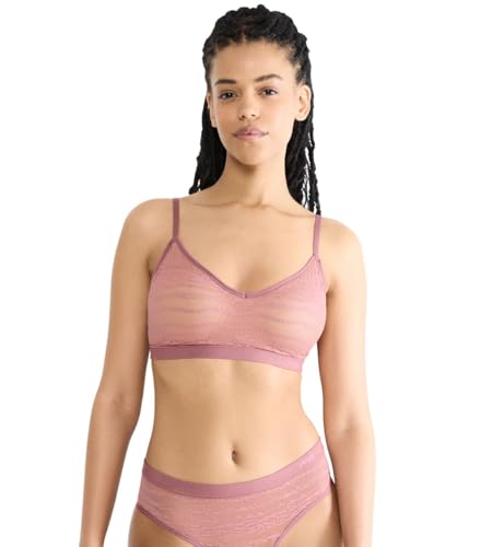 Sloggi Free Evolve PU Lace reggiseno rosa pizzo